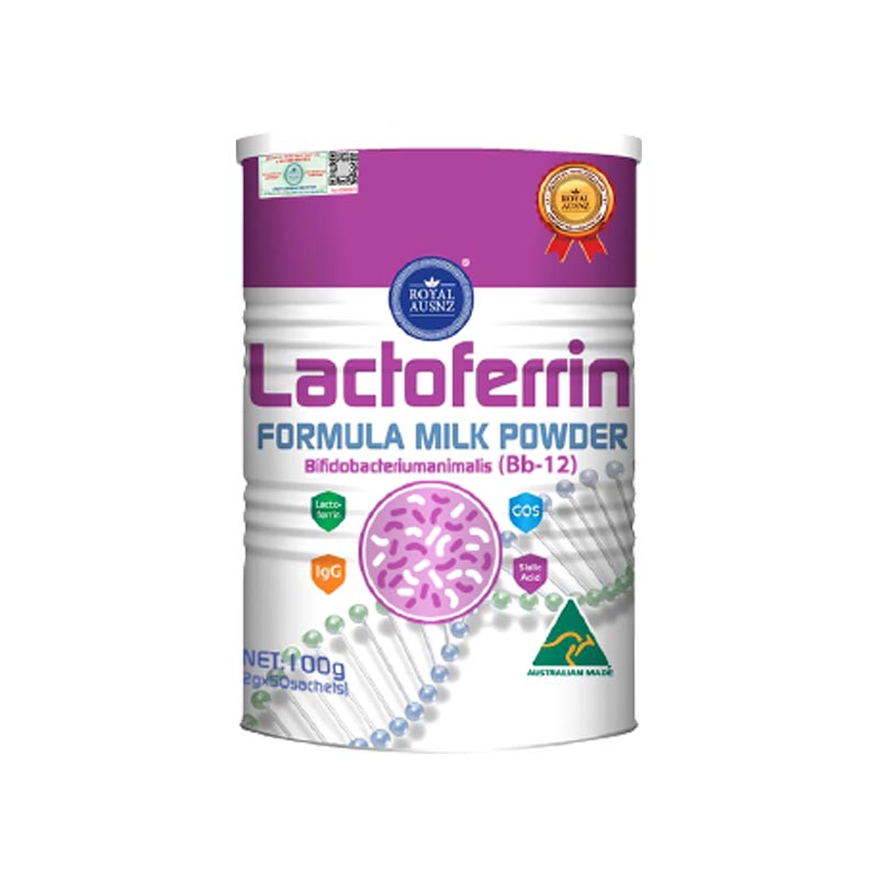 Sữa hỗ trợ tăng đề kháng Royal Ausnz Lactoferrin Formula Milk BB-12 cho trẻ royal ausnz lactoferrin formula milk powder bifidobacteriumanimalis bb 12 2 jpg 1669194320 23112022160520