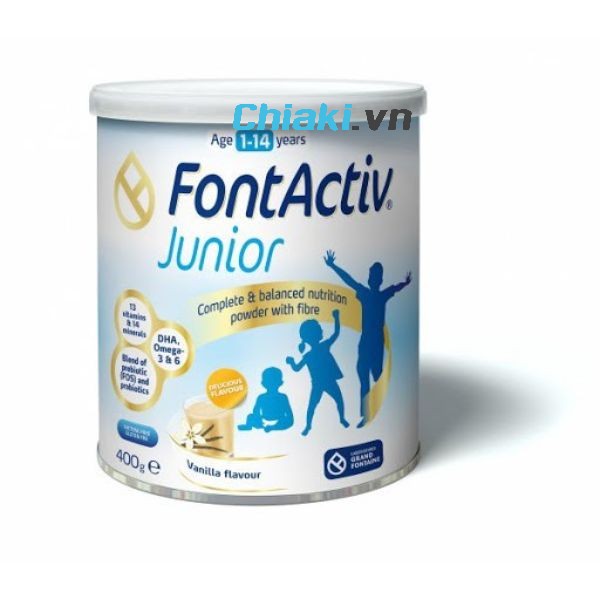 Sữa tăng chiều cao cho bé 1 tuổi FontActiv Junior