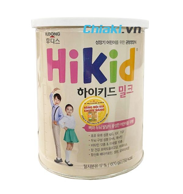 Sữa Hikid tăng chiều cao cho bé 