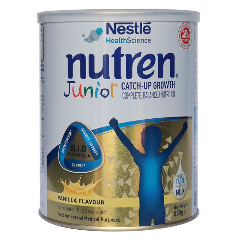 Sữa mang đến nhỏ bé 1 - 10 tuổi hạc Nutren Junior