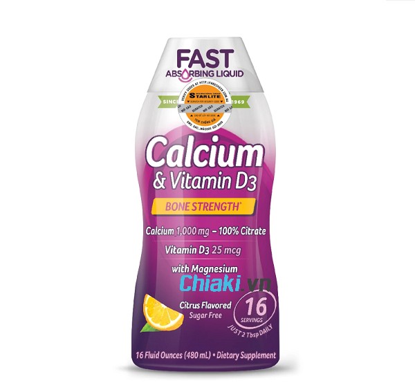 Calcium & Vitamin D Liquid Nature's Way
