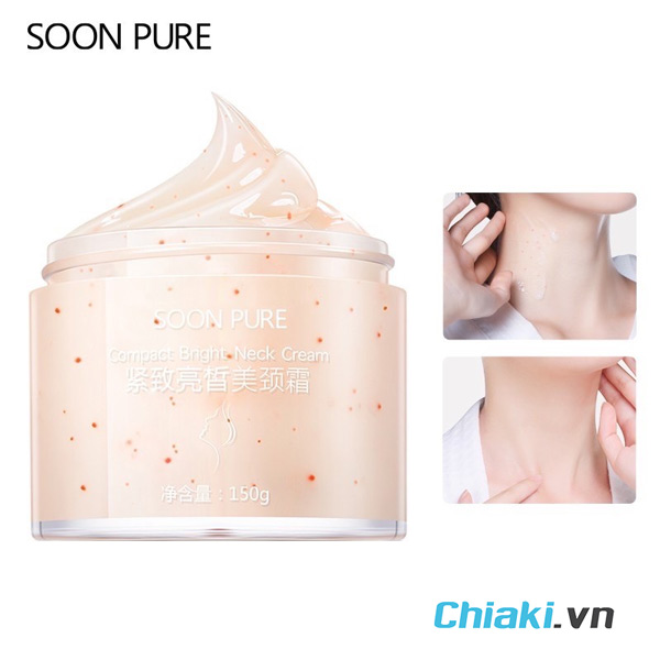 Kem dưỡng sáng da vùng cổ Soon Pure