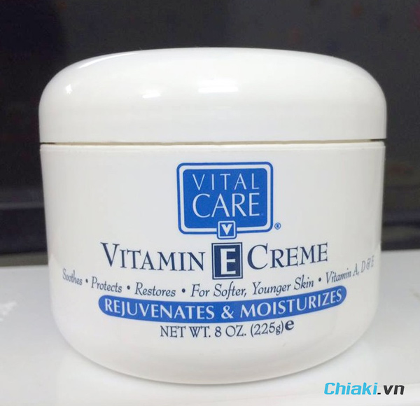 Review kem dưỡng ẩm vitamin E Vital Care