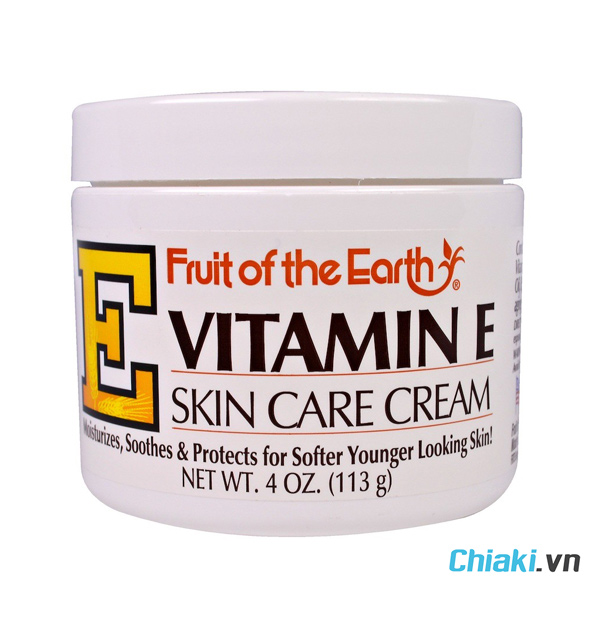 Review kem vitamin E Mỹ Fruit Of The Earth