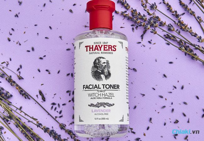 Toner không cồn cho da dầu mụn, nhạy cảm Thayers Natural Remedies Facial 