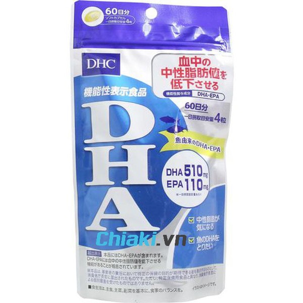 DHA cho bà bầu của Nhật, Viên uống bổ sung DHA của DHC Nhật Bản