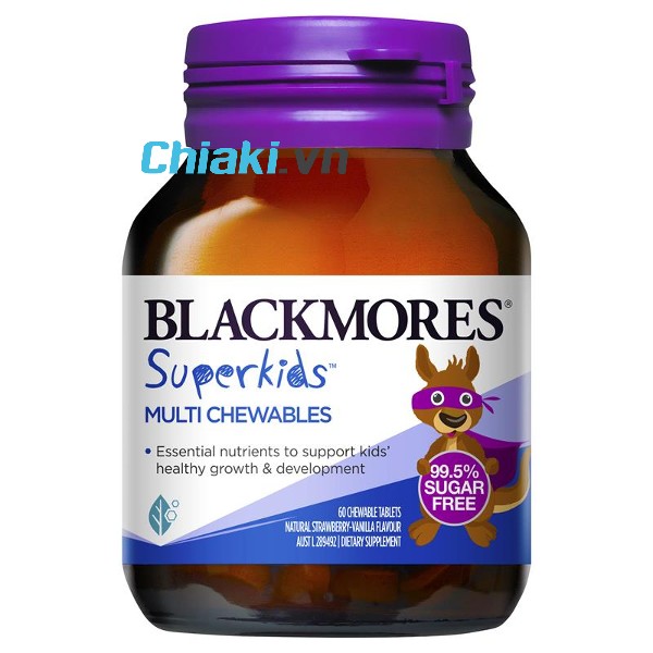 vitamin tổng hợp cho bé của Úc Blackmores Superkids Multi