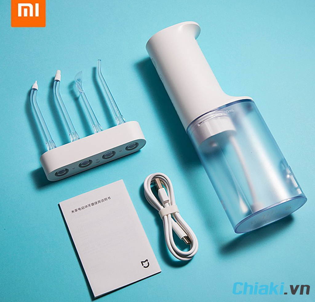 Thiết kế nhỏ gọn, thuận tiện mang theo của tăm nước Xiaomi Mijia