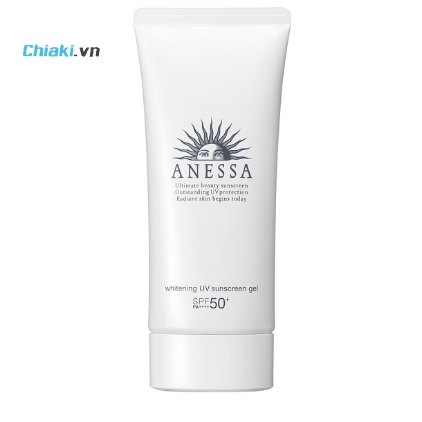Kem chống nắng cho da mụn khô Anessa Whitening UV Sunscreen Gel