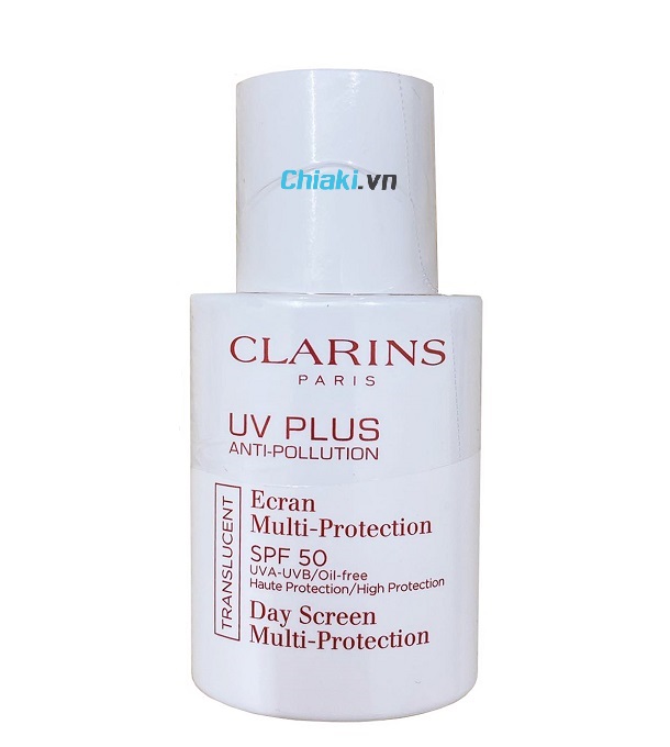 Kem chống nắng cho da khô mụn ẩn Clarins UV Plus SPF50