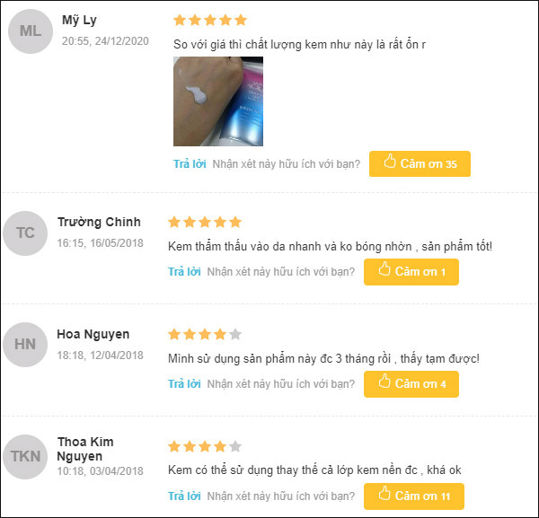 review kem chống nắng body Skin Aqua Tone Up UV Essence