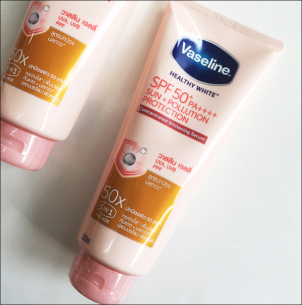 kem chống nắng body Vaseline 50X