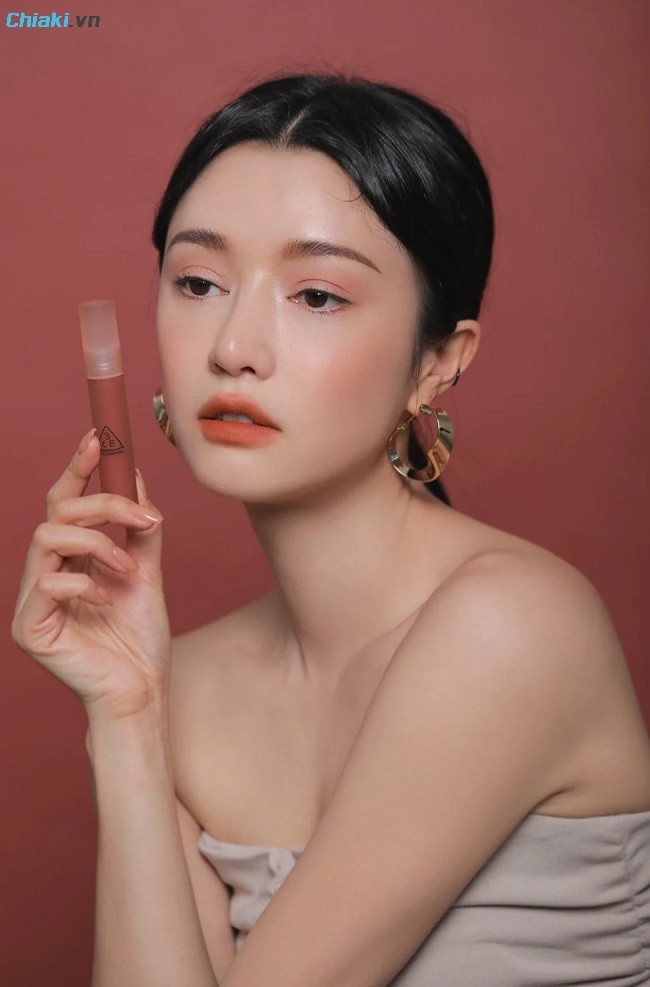 son 3CE thỏi Soft Matte Lipstick trong suốt