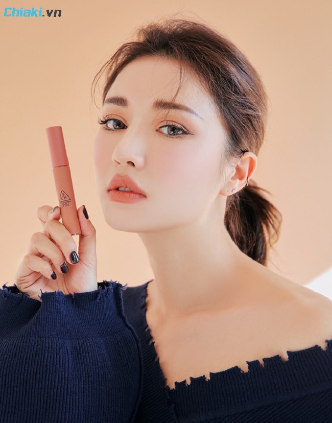 bảng màu son 3ce Velvet Lip Tint mới nhất