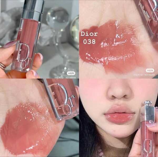Son dưỡng có màu Dior Addict Lip Maximizer 038 Rose Nude hồng nude