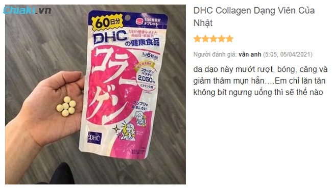 Viên Uống Collagen Dhc 60 Ngày Của Nhật Bản Dạng Viên 360 Viên