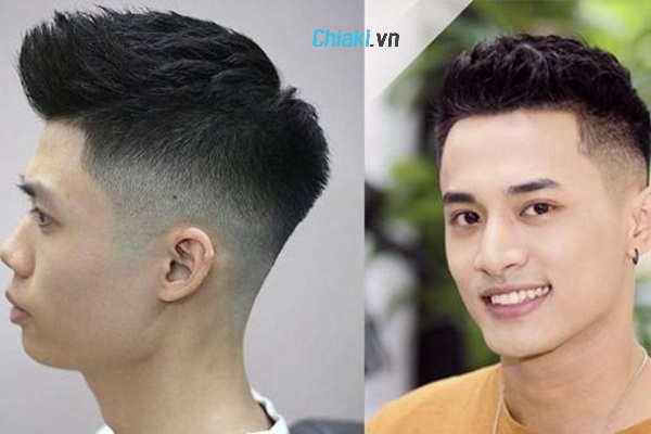 Kiểu tóc Quiff Mullet