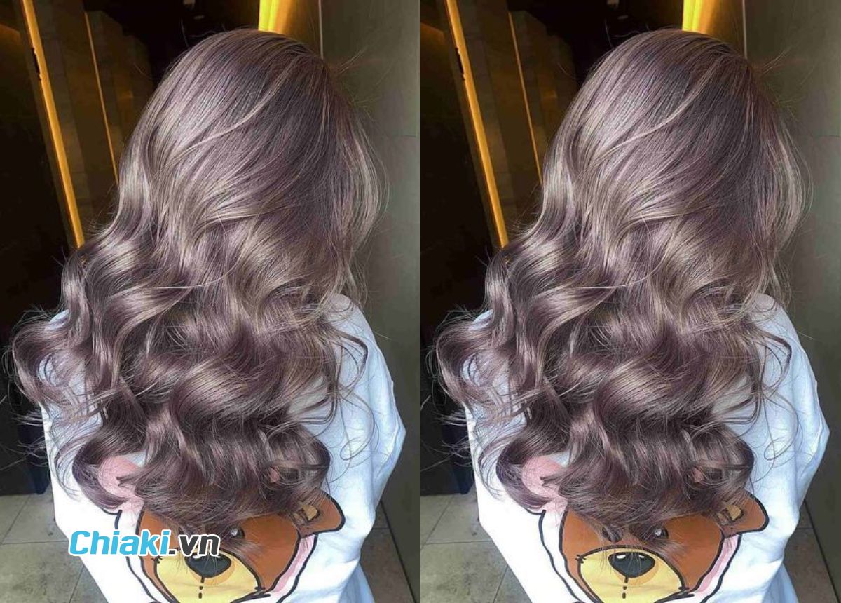 Tóc màu xám chì - Màu nhuộm tóc dành cho những cô nàng cá tính -  zemahair.com