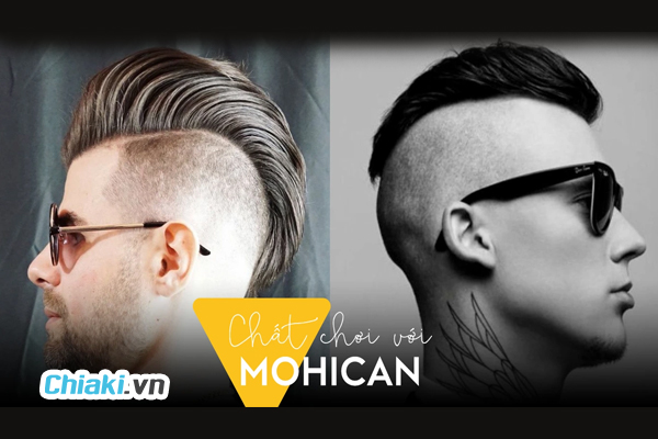 Kiểu tóc mohican nam mái ngắn