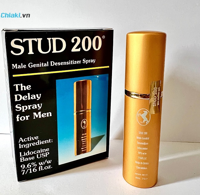 Chai xịt k&eacute;o d&agrave;i thời gian cho nam Stud Gold