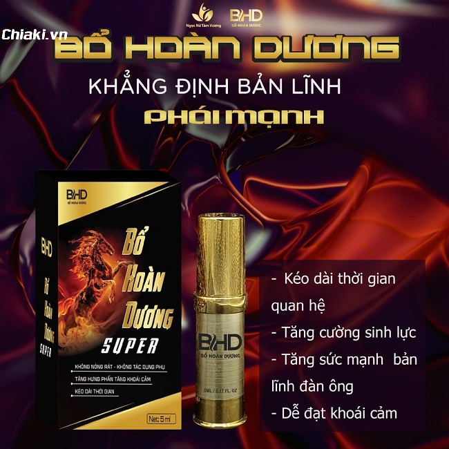 Chai Xịt Bổ Ho&agrave;n Dương Super