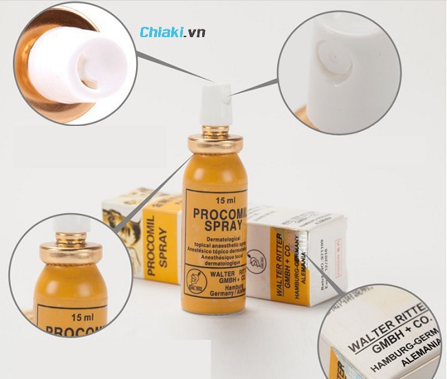 Chai Xịt Procomil Delay Ch&iacute;nh H&atilde;ng Của Đức