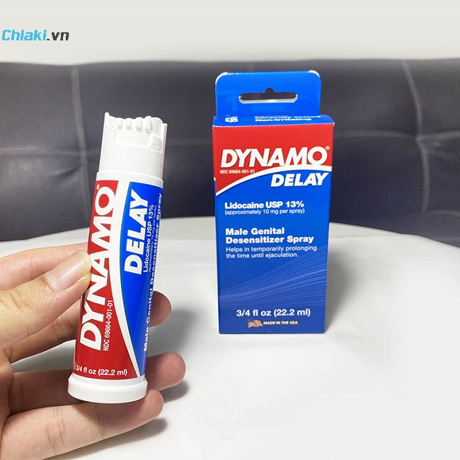 Chai xịt hỗ trợ k&eacute;o d&agrave;i thời gian Dynamo Delay