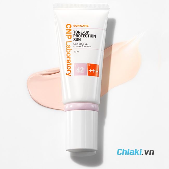 Kem chống nắng Hàn Quốc nâng tone cho da dầu CNP