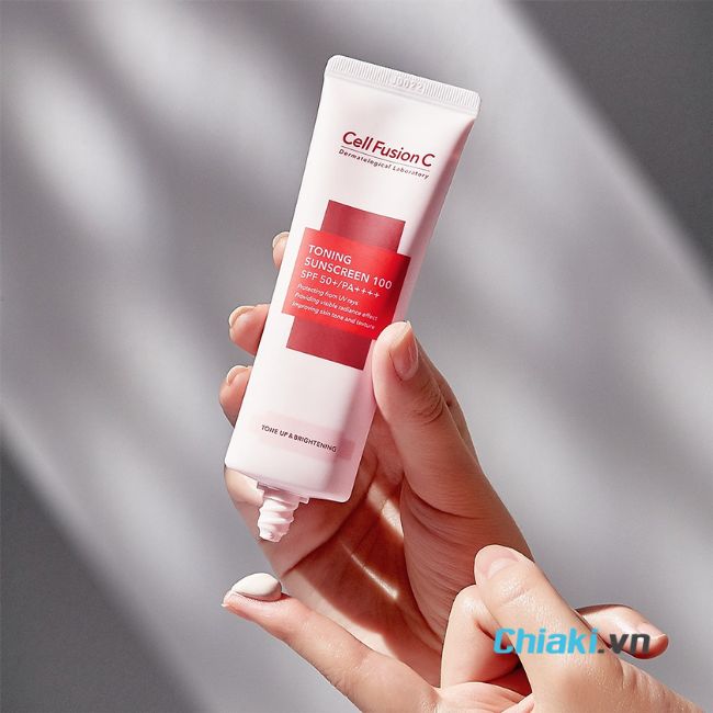 Kem chống nắng Hàn Quốc nâng tone da Cell Fusion C