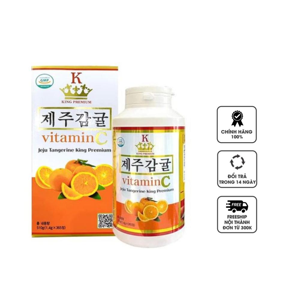 Viên ngậm vitamin C Jeju Tangerine King Premium Hàn Quốc | Chiaki.vn