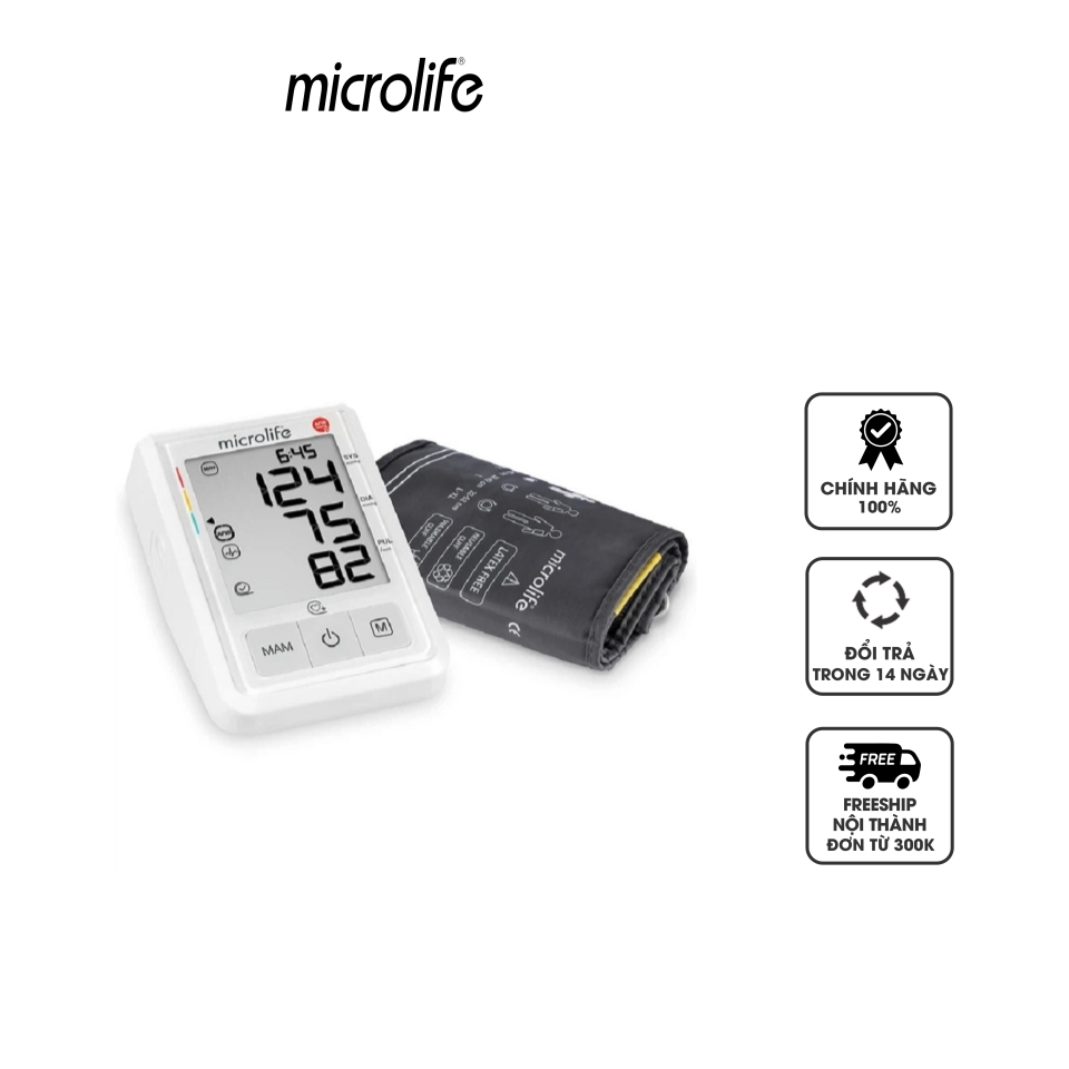 Máy đo huyết áp bắp tay Microlife B3 AFIB Advanced