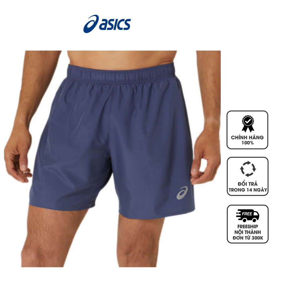 Quần short thể thao nam Asics 2011C422.410 màu xanh