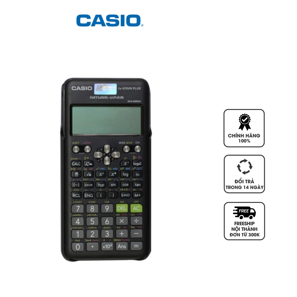 Máy Tính Casio FX-570ES Plus-New