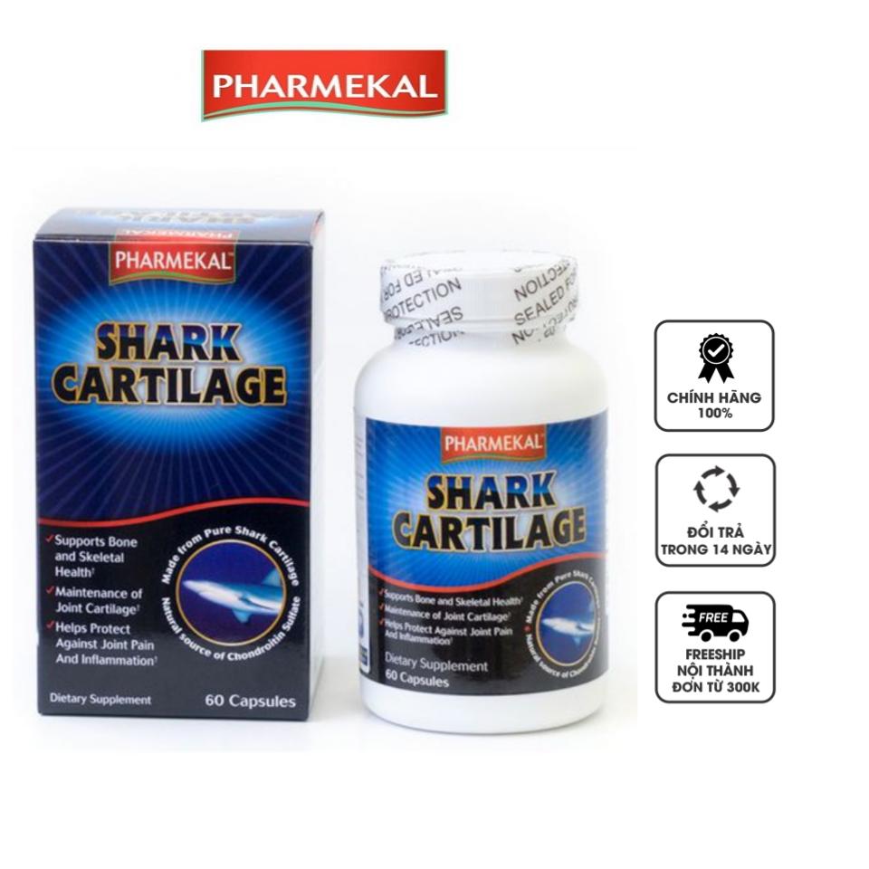 Viên uống Sụn Cá Mập Pharmekal Shark Cartilage 740mg | Chiaki.vn