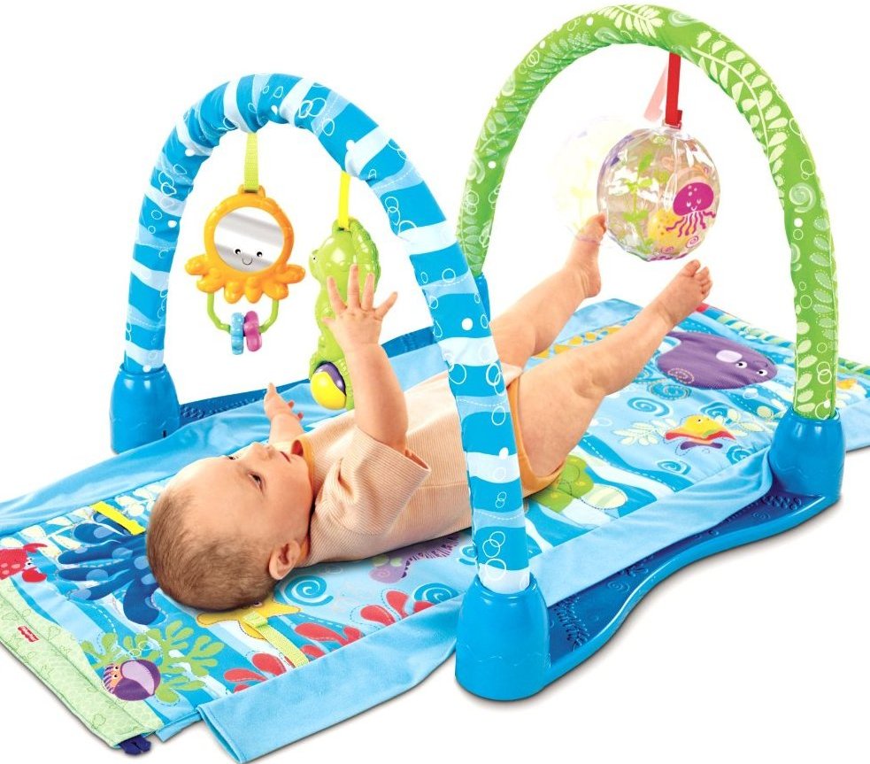 Thảm nằm chơi đại dương 3 giai đoạn Fisher Price P5331