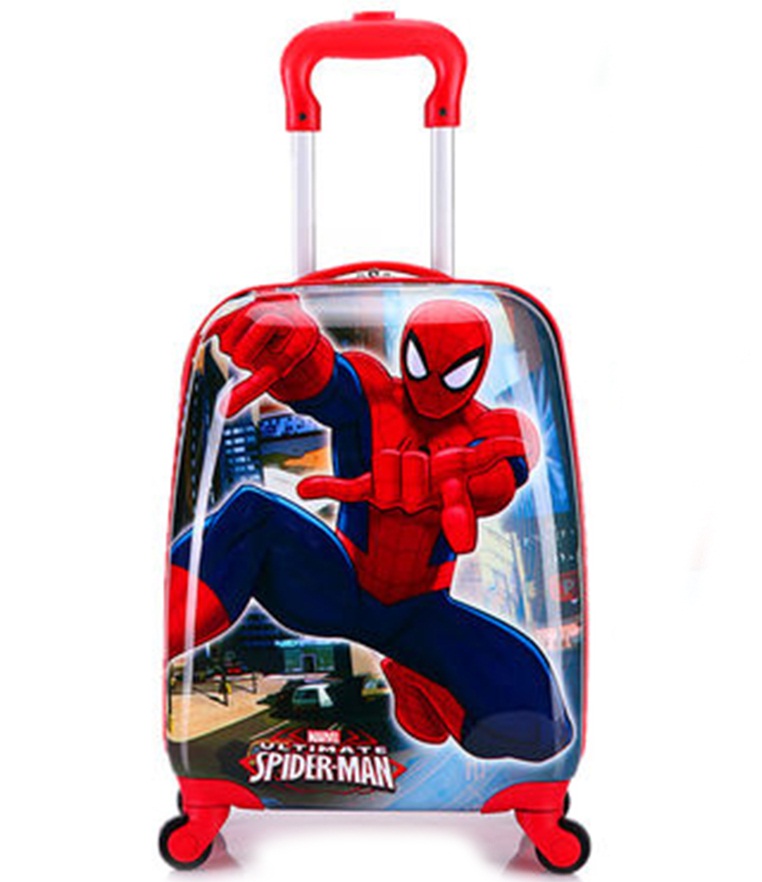 Vali Kéo Spider Man Hình Chữ Nhật Dành Cho Các Bé