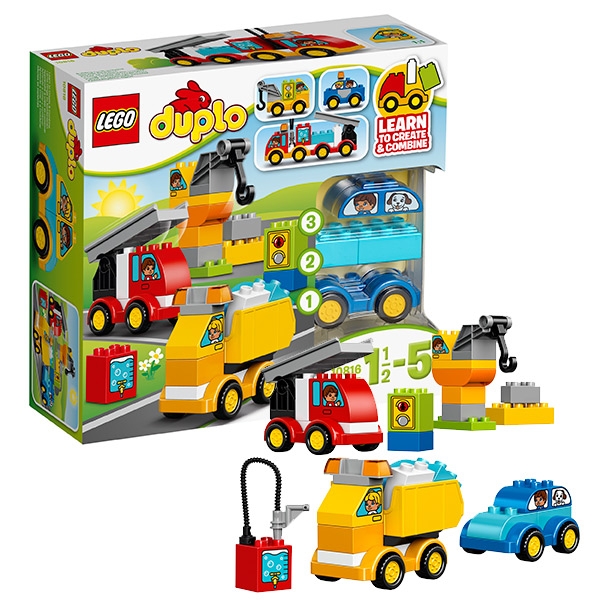 Đồ chơi xếp hình ô tô Lego Duplo 10816 - Ô tô đầu tiên của bé