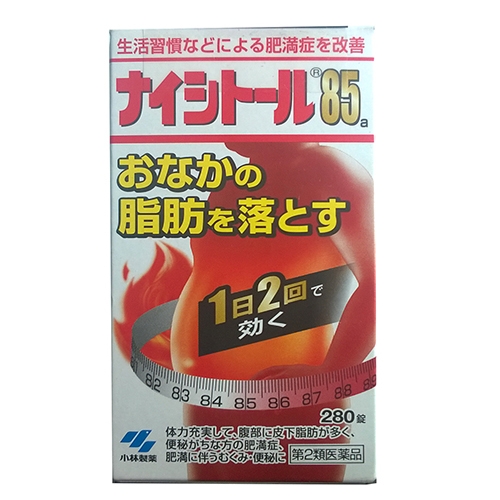 Naishitoru 85 có tác dụng giảm mỡ bụng hiệu quả không?