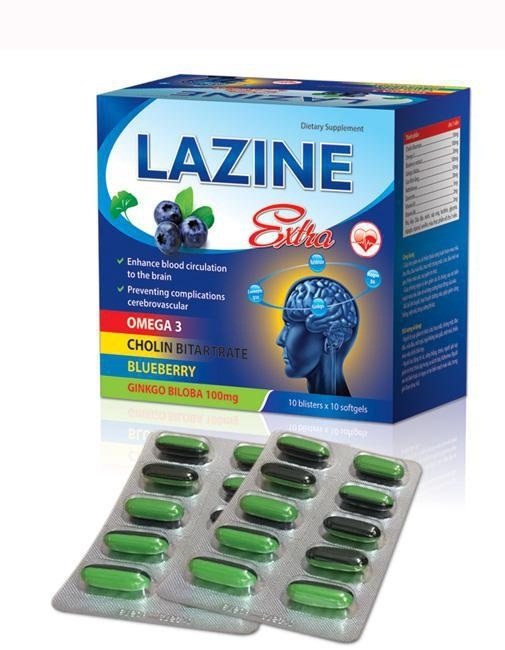 Thuốc bổ não Lazine có thành phần chính là gì?

