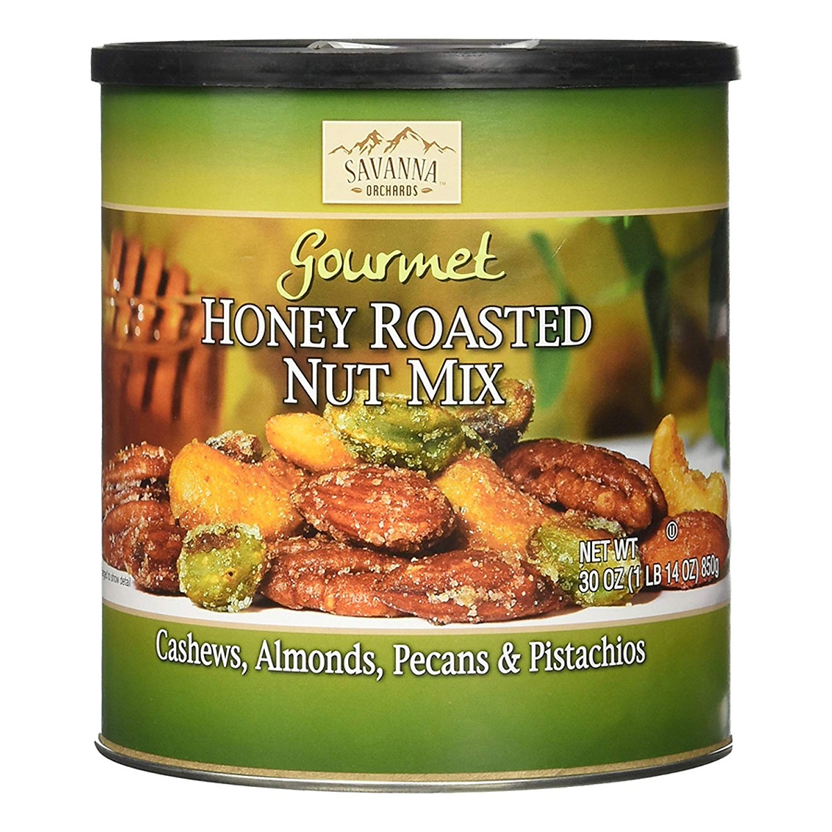 Hạt hỗn hợp tẩm mật ong Savanna Orchards Honey Roasted Nut Mix