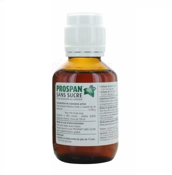 Liều lượng dùng thuốc ho Prospan cho trẻ em từ 2-5 tuổi là bao nhiêu?
