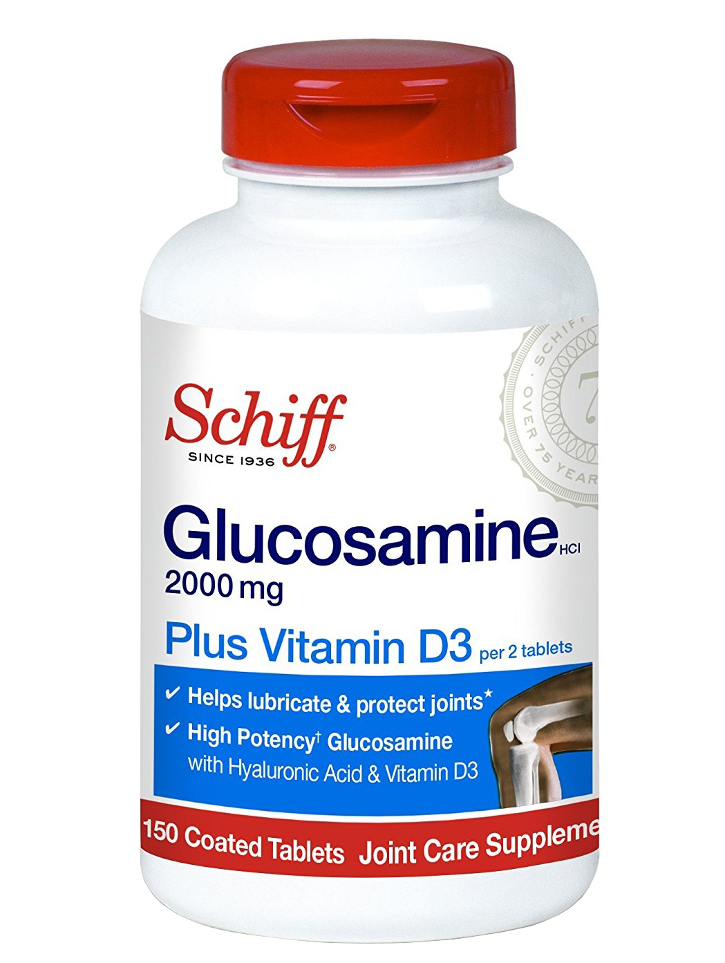 Glucosamine 2000mg Plus Vitamin D3 Schiff - Ultimate Sup 