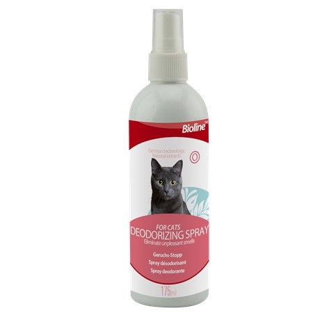 Xịt khử mùi cho mèo Bioline Deodorant spray for cat