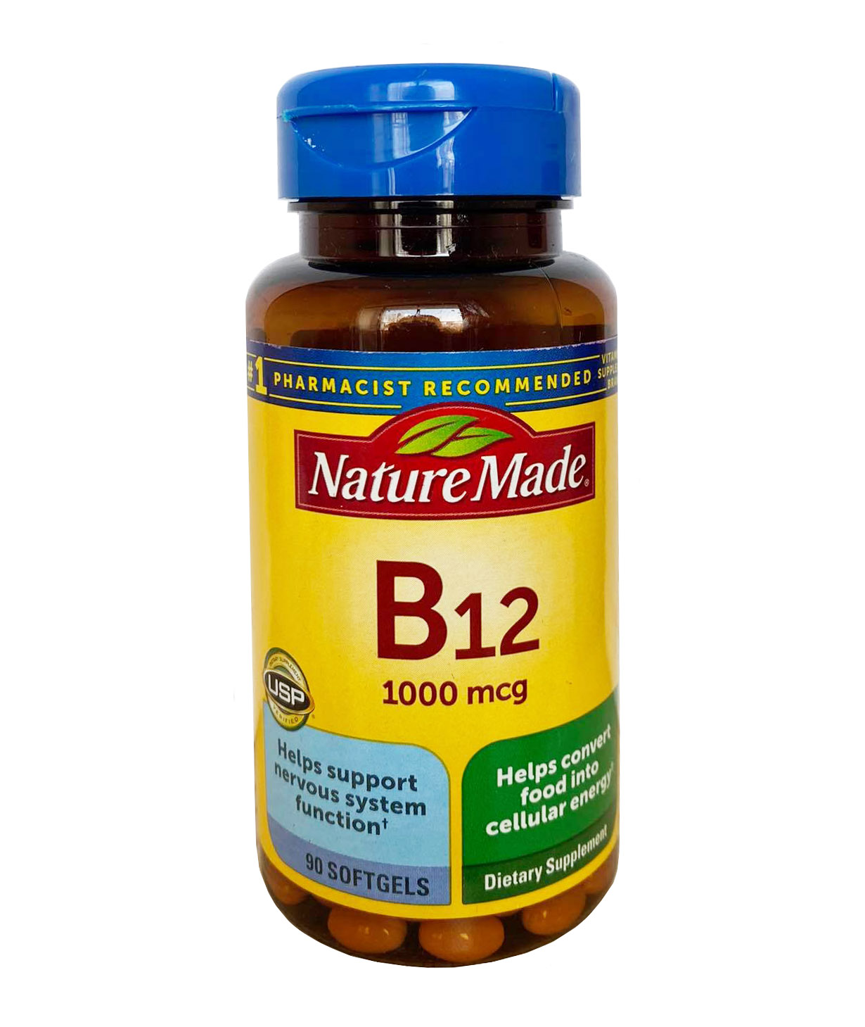 Nature Made Vitamin B12 có những thành phần đi kèm nào?

