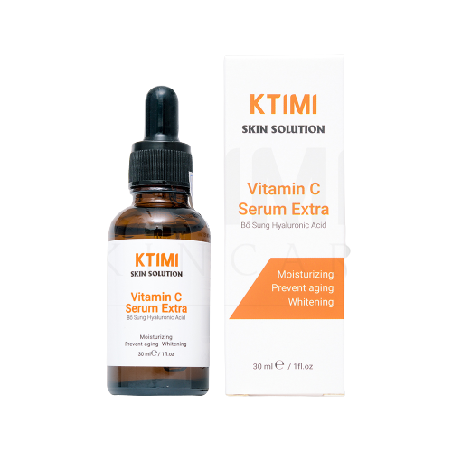 Serum Hỗ Trợ Dưỡng Da Trắng Sáng Ktimi Vitamin C Serum Extra