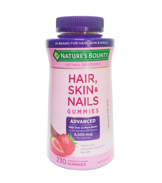 NourishVita Hair, Skin & Nails Vitamin Gummies