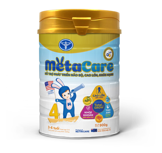 Sữa bột Nutricare Meta Care số 4 dành cho trẻ từ 3 - 6 tuổi