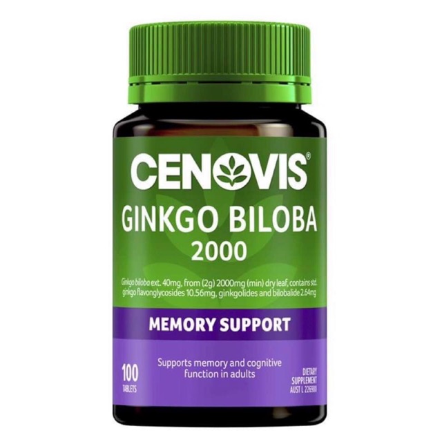 Đánh giá về thuốc cenovis ginkgo biloba 2000 hiệu quả và tác dụng của nó