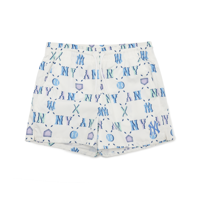 Quần shorts nữ lưng thun MLB Summer 3FSMM0123-50WHS