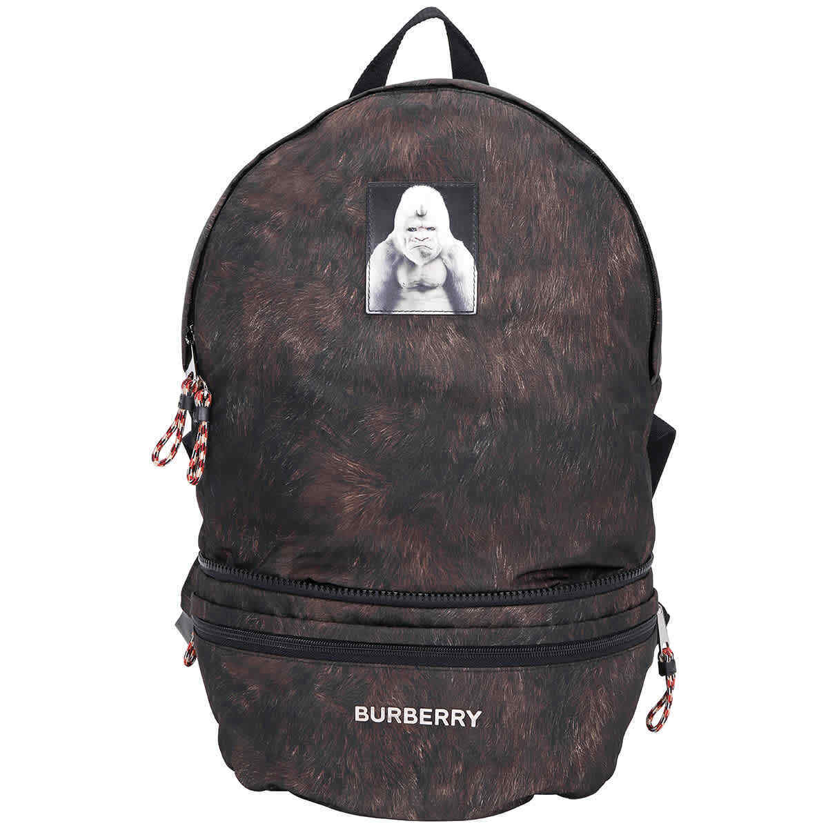 Balo Nam Burberry Men's Ape Print Convertible Backpack